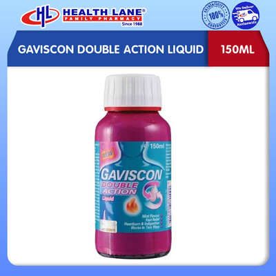 GAVISCON DOUBLE ACTION LIQUID (150ML)